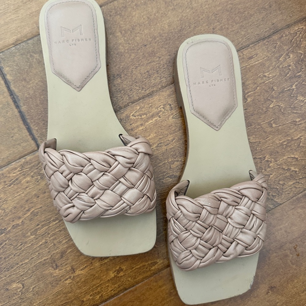 Braided sandals